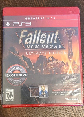 Brand New Sealed Fallout New Vegas Ultimate Edition Greatest Hits PS3