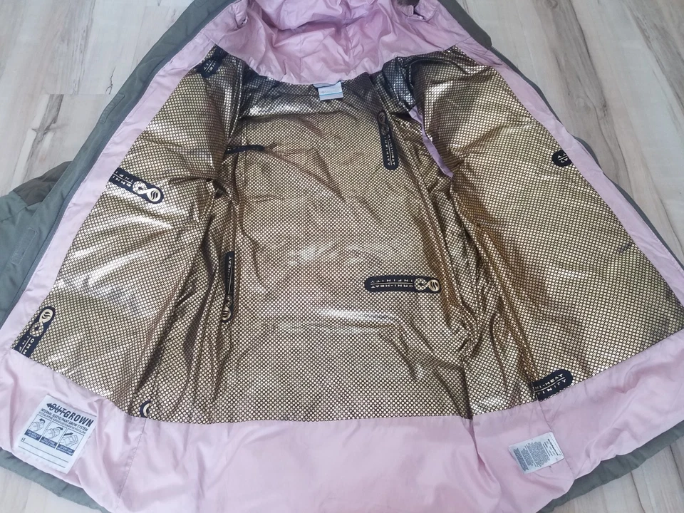 Columbia Marquam Peak Fusion III Parka con Capucha Omni Chaqueta de Invierno Verde Calor Talla L Foto 3 de 4