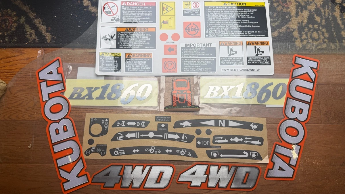 Aftermarket Decals for Tractor for sale | eBay