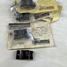 Williams Rear Sight Curved Base With Slide Special High Base Nos