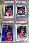 Michael Jordan PSA GRADED Card Lot RARE 80’s 90’s Insert FLEER INVESTMENT LOT 🔥