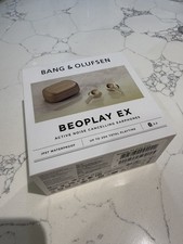 Image of Bang and Olufsen B&O Beoplay EX Wireless ANC Earphones Gold tone NEVER USED