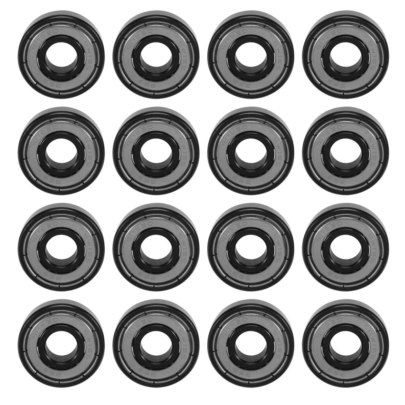 16Pcs Ceramic 608 Bearings 8X22X7mm ABEC-11  6 White ZrO2 Ba