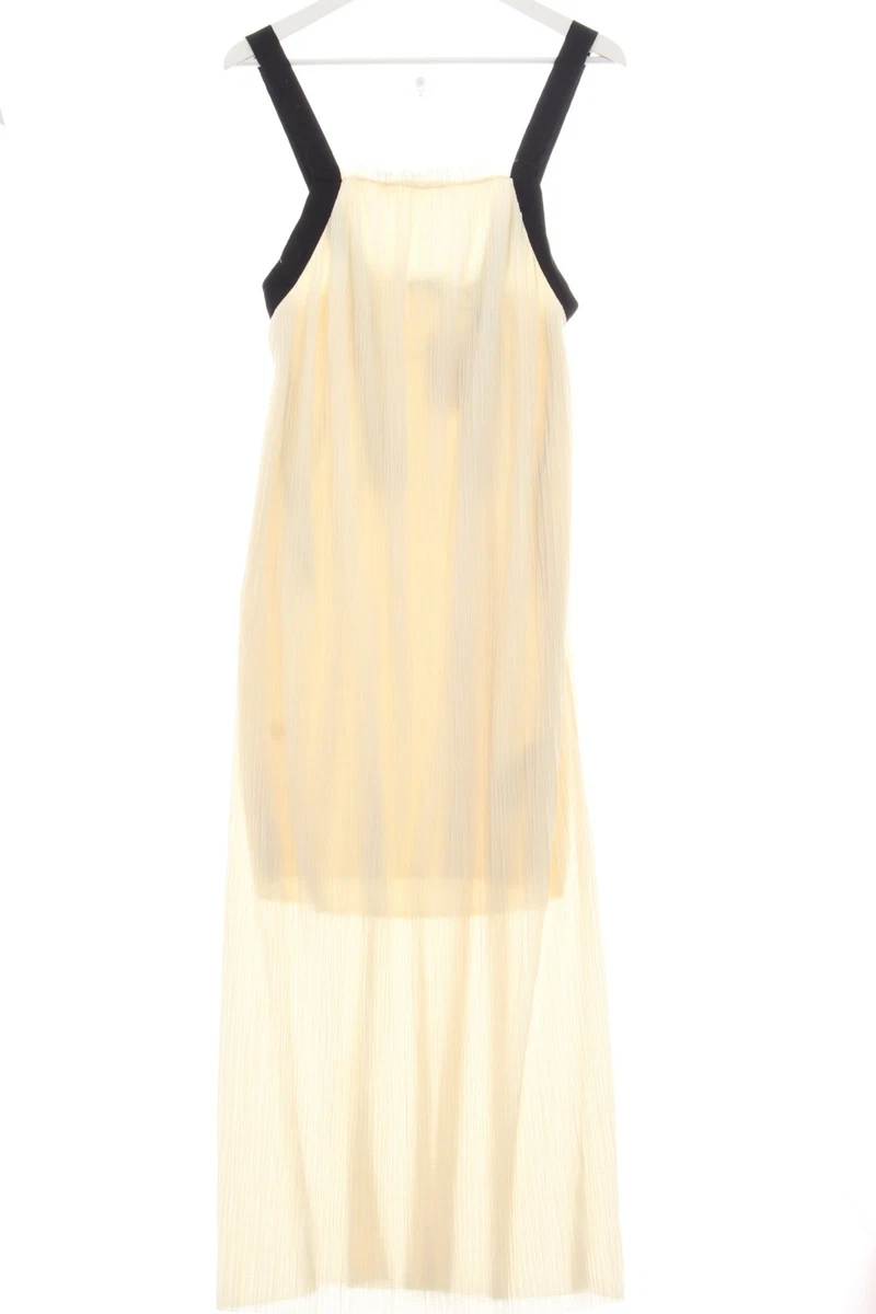 Zara robe longue jaune cheap
