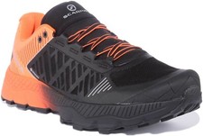 SCARPA Spin Ultra GTX Wasserfest Schnürer Turnschuhe Schwarz Orange Herren Eu 6