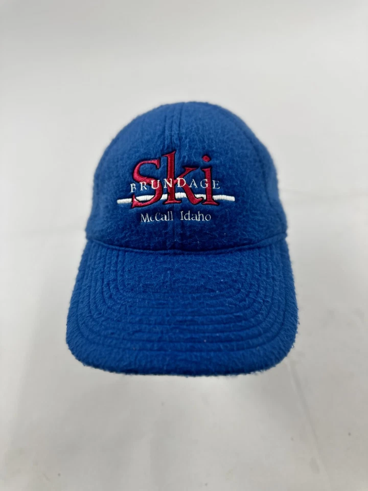 Gorra de béisbol Brundage Mountain Ski Resort para hombre azul Mccall Idaho Fahrenheit Foto 2 de 4