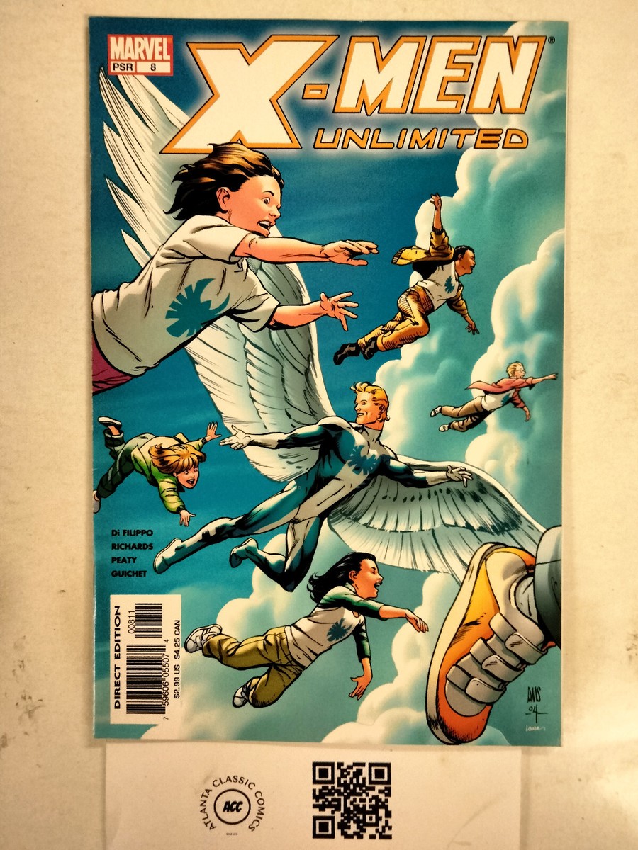 X-men Unlimited #8 VF Marvel Comic Book Wolverine Rogue Gambit 32