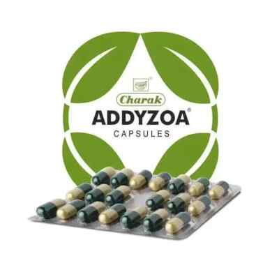 100 X Charak Addyzoa Capsules - Pack of 5 (20 Capsules Each) for Men Long Expiry