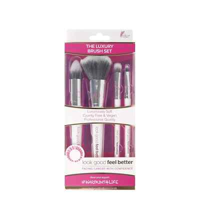 NEU Look Good Feel Better Luxus Pinsel Set Vegan (Unterstützung Frauen Krebs)