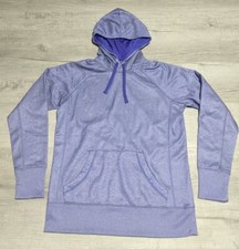 Reebok Women Pullover Hoodie Sweatshirt Top Sz Medium M Purple
