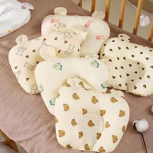 Infant U-Shaped Pillow Cartoon Breathable Neck Pillow Newborn Baby Correction - Imagen 2 de 19