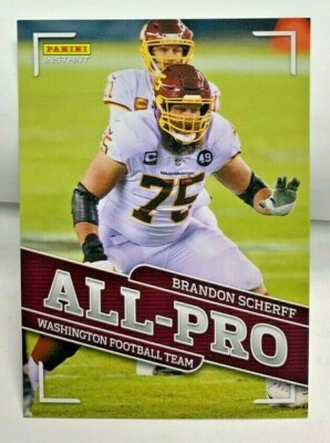 Brandon Scherff 2020 Panini Instant ALL-PRO #10 WASHINGTON FOOTBALL TEAM SP /241