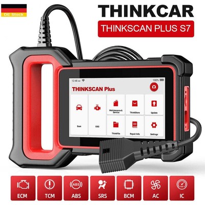 THINKSCAN PLUS S7 Profi KFZ Diagnosegerät OBD2 AutoVIN ABS SRS ECM TCM BCM AC IC