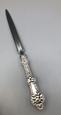 M1454 Vintage 1960's 純銀 GORHAM レターオープナー Old Orange Blossom by Gorham Sterling Silver Letter Opener, BRAND