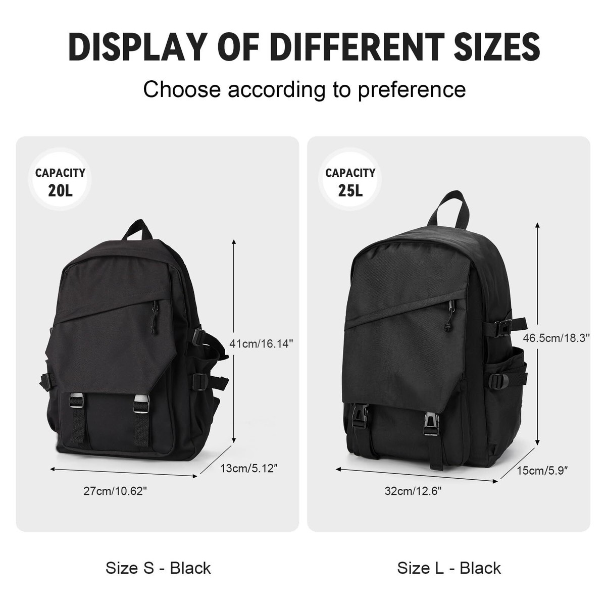 Casual Daypack Large upgraded version College Laptop Backpack for 