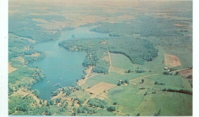 FINDLEY LAKE,NEW YORK-AERIAL VIEW-#1184-(NY-FMISC*)