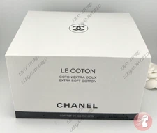 CHANEL Le Cotton EXTRA SOFT COTTON Makeup Facial Pad 100 Counts SEALED