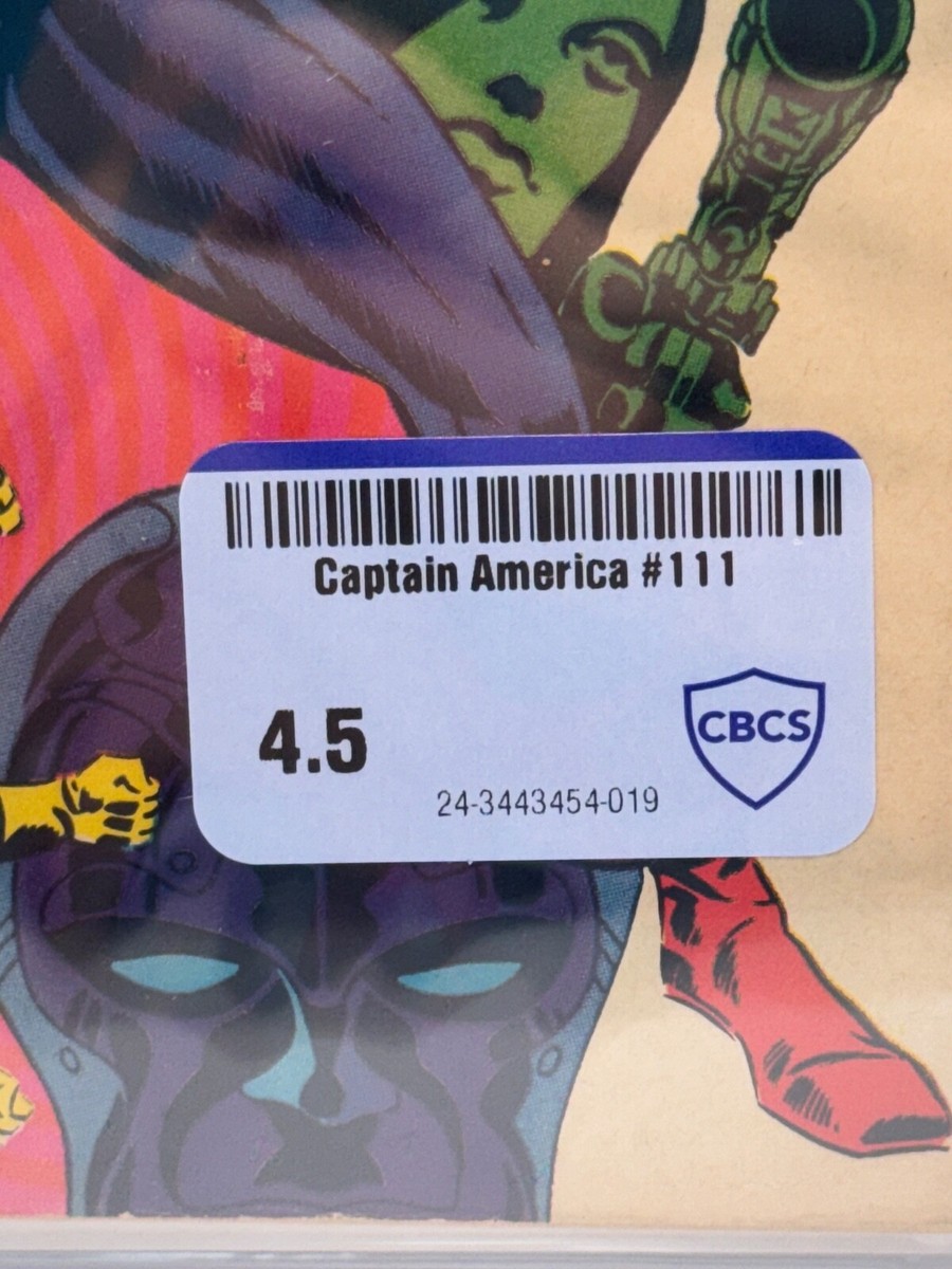 Captain America #111 (Marvel Comics March 1969) for sale online | eBay