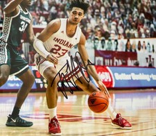TRAYCE JACKSON DAVIS TJD SIGNED AUTOGRAPH 8X10 PHOTO COA INDIANA HOOSIERS C