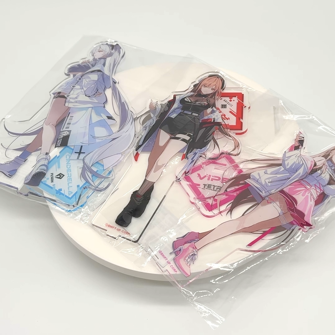 NIKKE Acrylic Stand Set - Rapi Viper Cinderella POP UP SHOP in