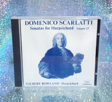 (2-964) "DOMENICO SCARLOTTI: SONATAS FOR HARPSICHORD, VOLUME 25" CD / PRE-HEARD