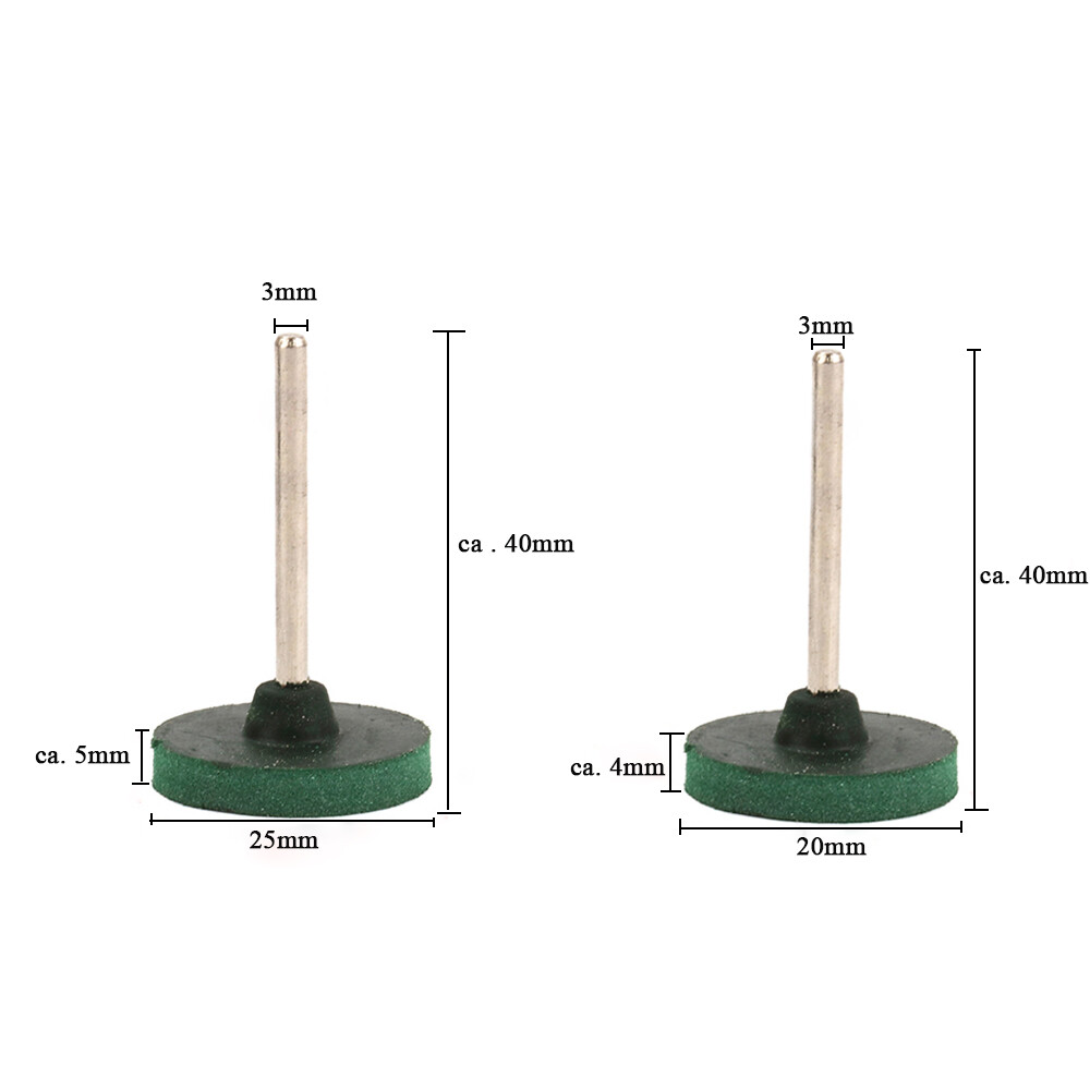 100 Stk.Schlefsten Set Polerstfte Schaft 3mm Für Dremel