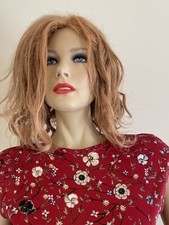 Alexander McQueen Wool Bodycone Knit Floral Red White Print  Dress (Medium) Rare