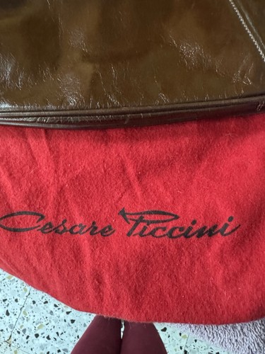 MCM Cesare Piccini Echtleder 5-teilige Schultertasche Handtasche mit Aufbewahrungstasche - Bild 3 von 11