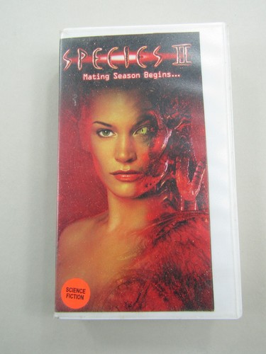 VTG Species II VHS Clamshell Mating Season Begins SciFi Alien Michael Madsen