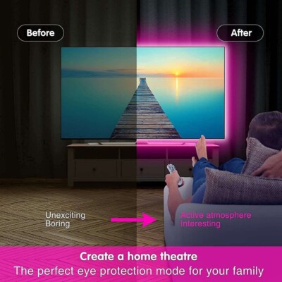 12V Waterproof RGB LED Strip Lights – 5m/10m 5050 300 LEDs With Bluetooth & Remote Control, AU Stock