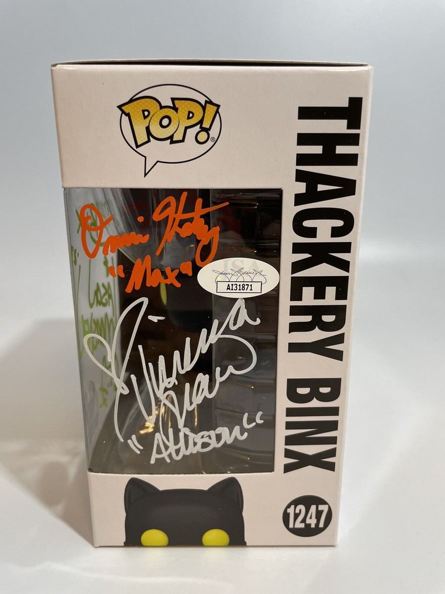 HOCUS POCUS CAST SIGNED x3 THACKERY BINX FUNKO POP Vinyl SKETCH