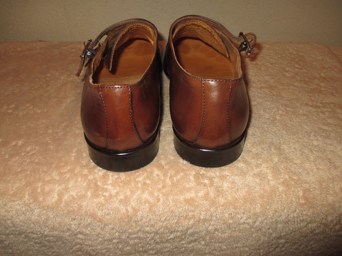 Mercanti Fiorentini Made in Italy Mens Double Monk Strap 