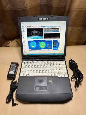 General Dynamics Rugged GD6000 TOUCH SCREEN Lit Keyboard BT GPS * LOADED VINTAGE