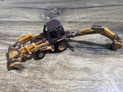 ERTL - CASE 580 Super N WT - 1/50 - Miniature D'excavatrice De Chantier - Neuve