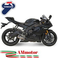 Termignoni Yamaha R6 2021 Terminale Di Scarico Moto Marmitta Gp2R Inox Racing