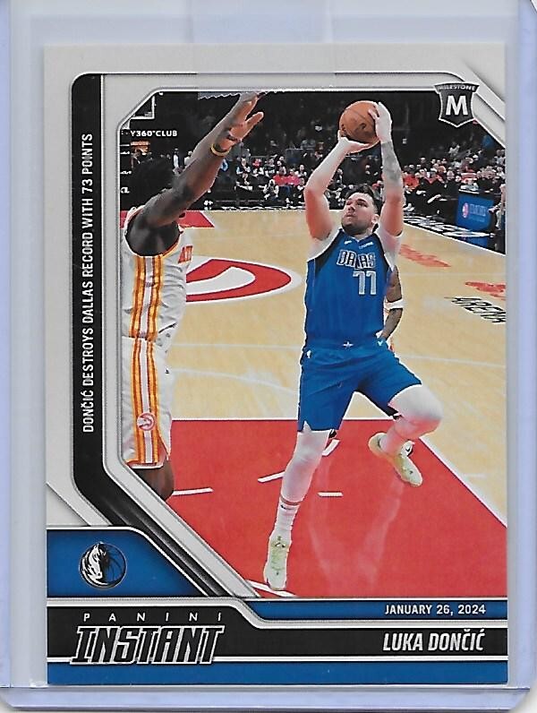 2023-24 Panini Instant LUKA DONCIC 73 Points /944 #291