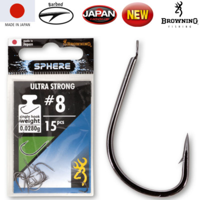 Browning Sphere Ultra Strong Haken 15Stück