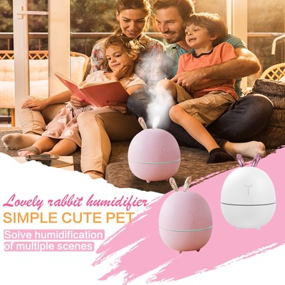 Romantic Luminous Home Air Purifier Small Office Purifier Car Humidifier 2Colors