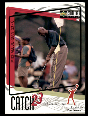 1997 Upper Deck Collector's Choice - Michael Jordan #188 NBA GOLF