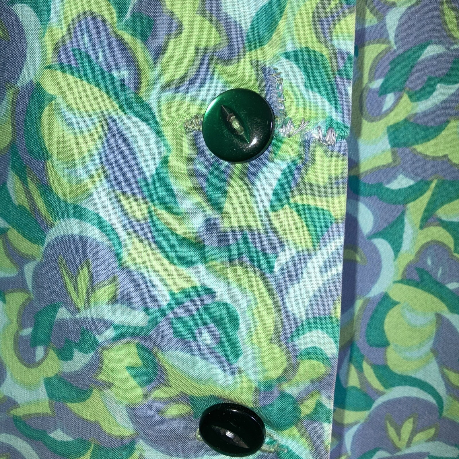 Vintage Late 1960s/Early 70s Cotton Dress, Goodwood? Pit to Pit 18.5" approx 8