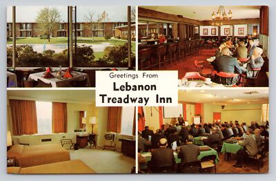 Lebanon Treadway Inn Multiple Views Lebanon PA Postcard