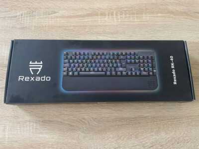 Rexado Tastatur RK-40 Gaming Tastatur der extra Klasse