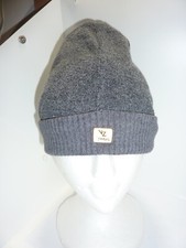 Vintage 90s VEEZO Beanie Hat Cap GRAY Y2K