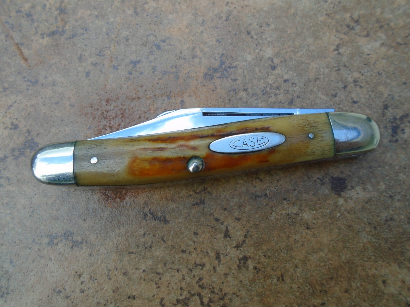 CASE XX 1940-1964 RED STAG 5347 POCKET KNIFE USED BUT NICE RARE