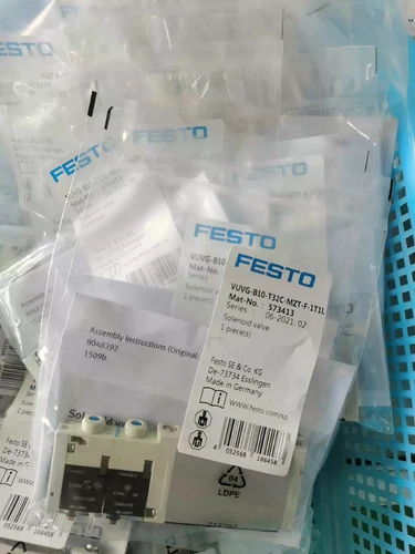 1PC New Festo VUVG-B10-T32C-MZT-F-1T1L 573413 Solenoid Valve Free Shipping - Picture 3 of 4