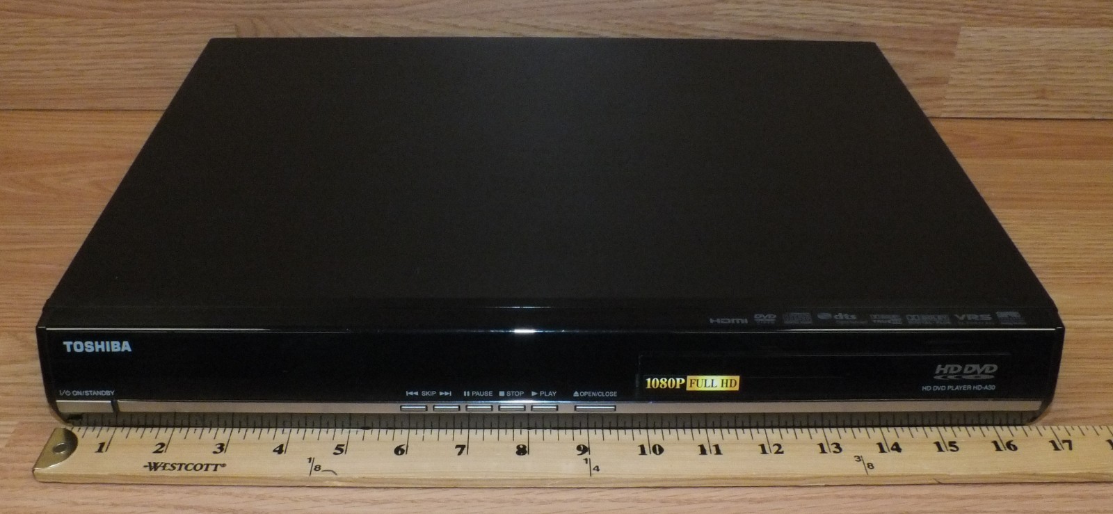 Genuine Toshiba (HDA30) 1080P Full HD DVD Player With Remote Control