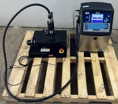 LOW USE (only6652) Tubewriter 360 Videojet 1520 Tube Vial Labeling System +WRNTY