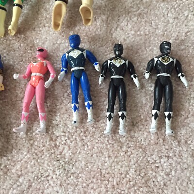 LOTTO 5 CINQUE Samurai Gig Pugni d'Acciaio Takara action figure Vintage