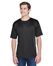5 Pack Of UltraClub 8620 Mens Cool & Dry Relaxed Fit Basic Performance T-Shirt