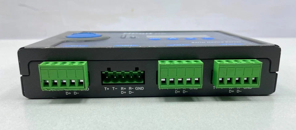 MOXA Nport 5430 Serial Device Server 4 port RS-422/485 10/100M Ethernet 12-48VDC - Image 3 of 4